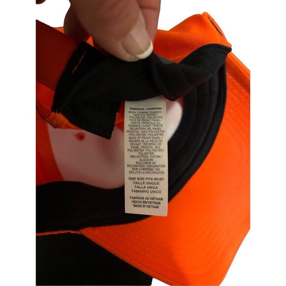 Clemson Tennessee Nike Cap Hat UNISEX NIKE FLEXFIT DRI-FIT CLEMSON TIGERS HAT SI - Picture 9 of 9